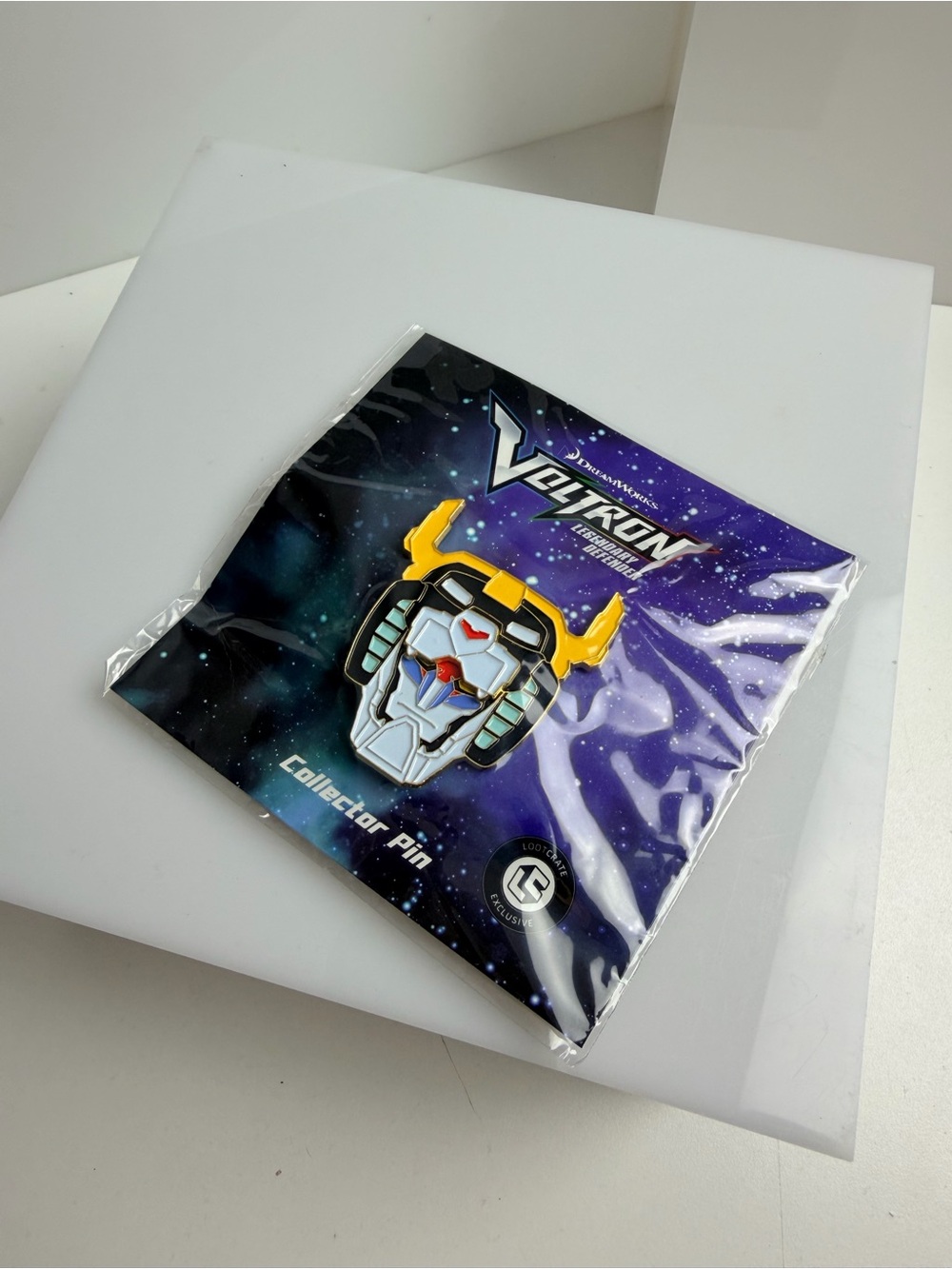 Voltron Legendary Defender Dream Works Collector Enamel Pin New